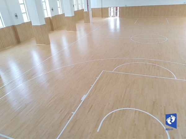 篮球场木地板铺装四要点