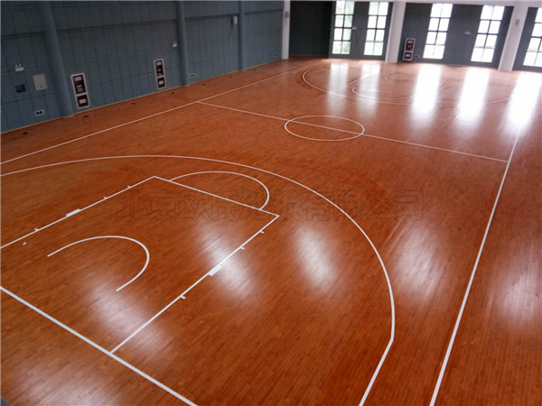 篮球木地板--黄山市歙县体育馆成功案例